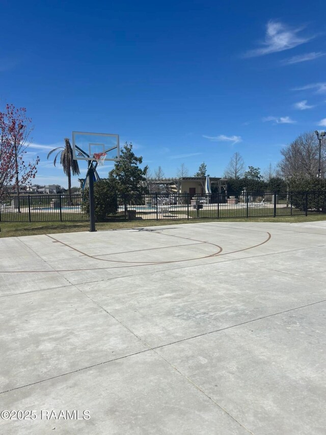 201 Lake Crest Ln, Youngsville, LA 70592 - view of sport court with community basketball court