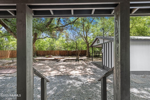178 Bertrand Rd, Opelousas, LA 70570 - fenced backyard featuring a patio