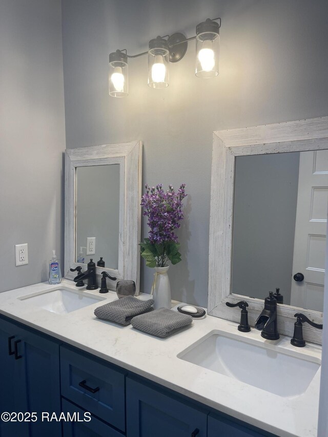 5087 Natali Rd, Lake Charles, LA 70607 - bathroom with double vanity