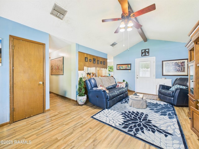 106 Cheticamp Dr, Lafayette, LA 70508 - living room with a ceiling fan and light wood-style flooring