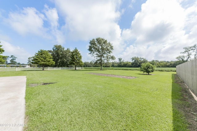 2944 Main Hwy, Breaux Bridge, LA 70517 - view of yard featuring a view of countryside