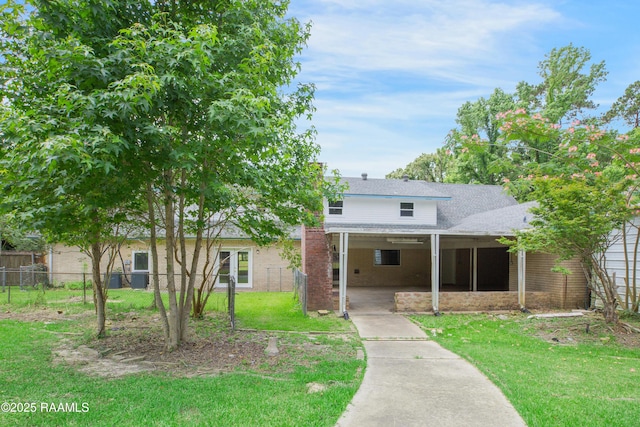 5811 Basile Eunice Hwy, Eunice, LA 70535 - view of front of house featuring brick siding