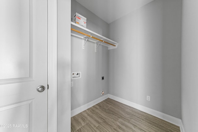 147 Gable Crest Dr, Lafayette, LA 70507 - laundry area with hookup for an electric dryer and hookup for a washing machine
