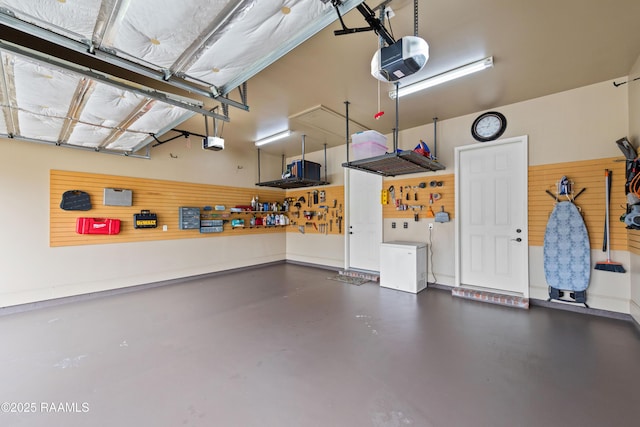 104 Baltimore Ln, Lafayette, LA 70506 - garage with a garage door opener