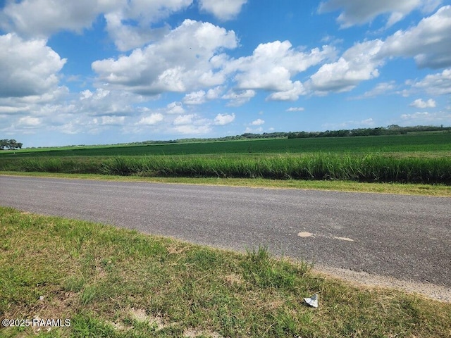 37208 Monceaux Rd, Gueydan, LA 70542 - view of asphalt street with a view of countryside