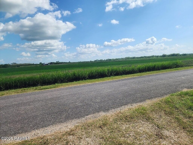 37208 Monceaux Rd, Gueydan, LA 70542 - view of asphalt street featuring a view of countryside