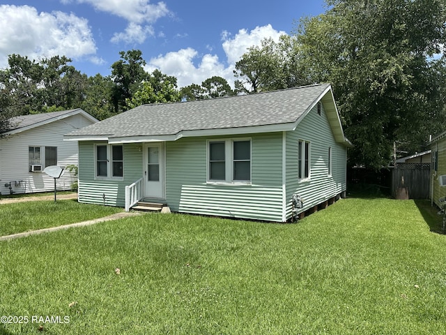 627 S Railroad Ave, Opelousas, LA 70570 - view of front of property with entry steps and roof with shingles