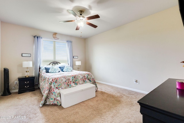 206 Agrarian Ave, Rayne, LA 70578 - carpeted bedroom featuring baseboards and ceiling fan