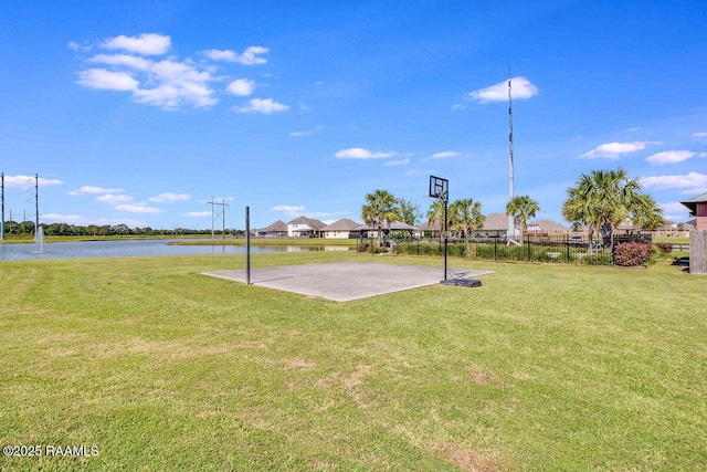 206 Agrarian Ave, Rayne, LA 70578 - view of sport court with a water view
