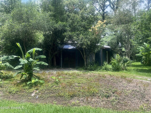 101 Hidden Hills Lake Rd, Arnaudville, LA 70512 - view of yard with an outbuilding