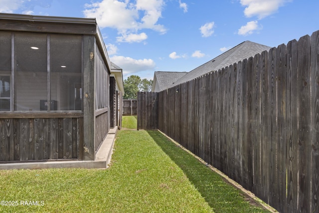 310 Harvest Ln, Abbeville, LA 70510 - view of fenced backyard