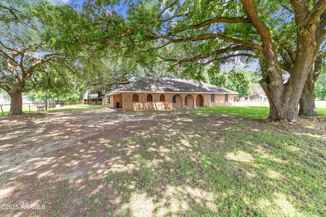 1530 S Fieldspan Rd, Duson, LA 70529 - view of front of home with brick siding