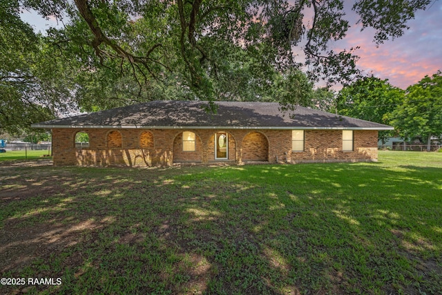 1530 S Fieldspan Rd, Duson, LA 70529 - view of front of home featuring brick siding