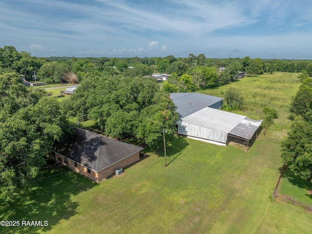 1530 S Fieldspan Rd, Duson, LA 70529 - view from above of property featuring a heavily wooded area