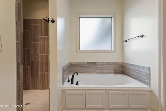 105 Cane Creek Dr, Broussard, LA 70518 - bathroom with a bath and a tile shower