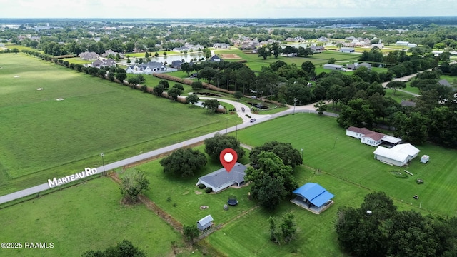 938 Marteau Rd, Broussard, LA 70518 - bird's eye view of a tree filled landscape and a large body of water