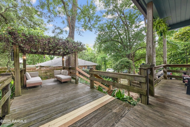 3000 E Simcoe St, Lafayette, LA 70501 - view of deck