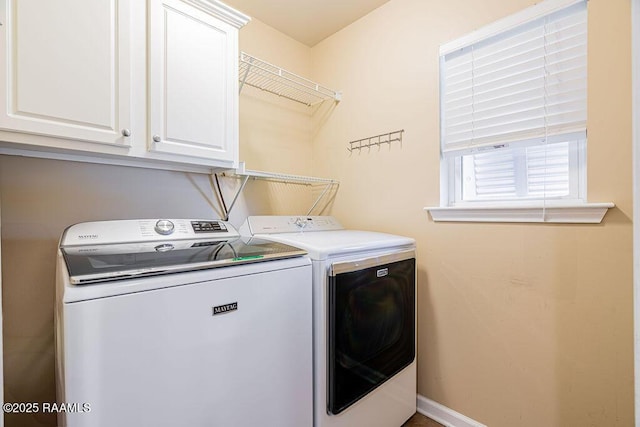 202 Doe Ln, Broussard, LA 70518 - laundry area with washer and dryer and cabinet space