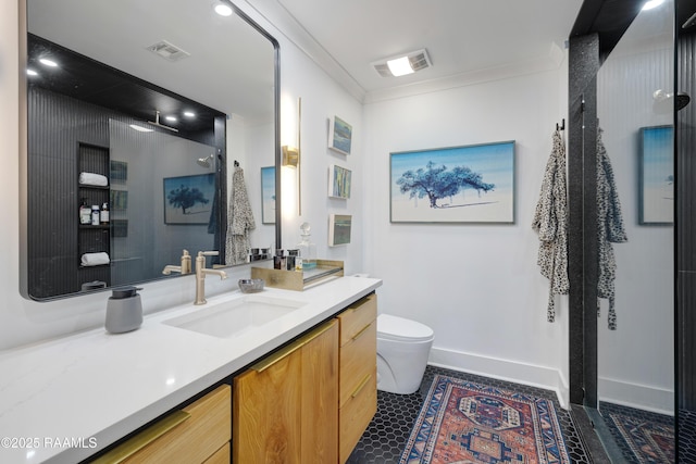 1304 E Bayou Pkwy Unit 8A, Lafayette, LA 70508 - full bathroom with vanity, a shower, and tile patterned flooring