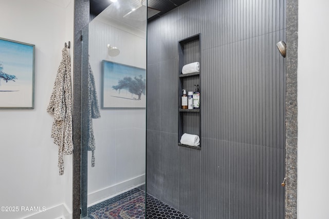 1304 E Bayou Pkwy Unit 8A, Lafayette, LA 70508 - bathroom with a tile shower
