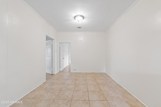 708 Park Ave, Breaux Bridge, LA 70517 - unfurnished room with ornamental molding and light tile patterned flooring