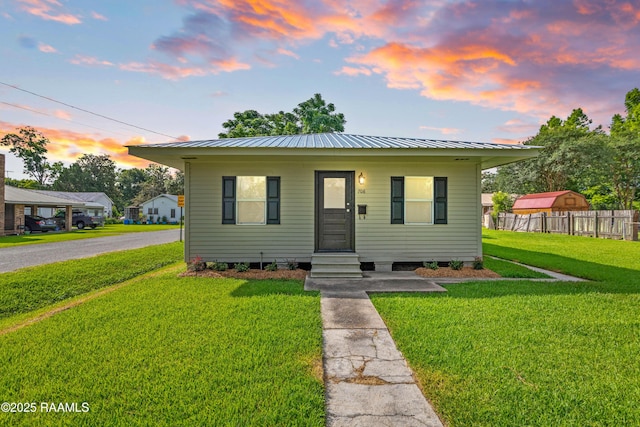 708 Park Ave, Breaux Bridge, LA 70517 - bungalow-style house with a metal roof