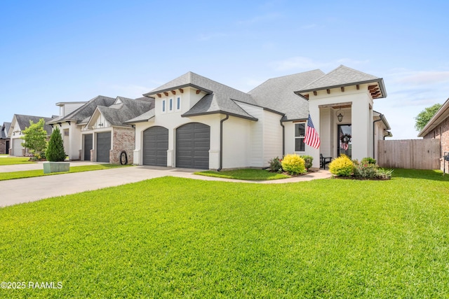 236 Whispering Meadows Rd, Broussard, LA 70518 - view of front of home featuring roof with shingles, driveway, and a garage