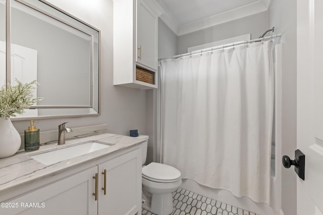 236 Whispering Meadows Rd, Broussard, LA 70518 - full bath with vanity, tile patterned flooring, and shower / bath combo with shower curtain