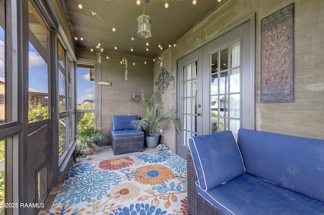 145 Celestine Ln, Sunset, LA 70584 - sunroom featuring french doors and healthy amount of natural light