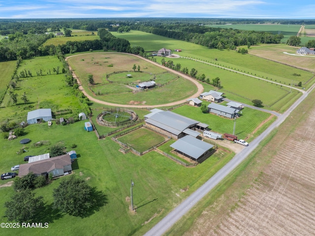145 Celestine Ln, Sunset, LA 70584 - overview of rural landscape featuring a pastoral area