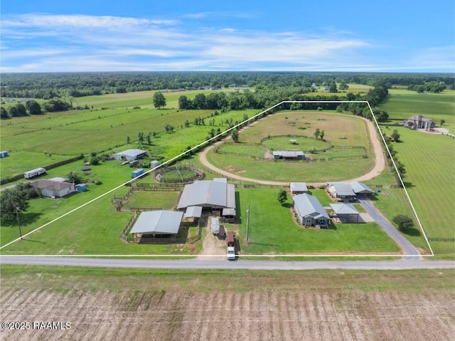 145 Celestine Ln, Sunset, LA 70584 - aerial view of sparsely populated area