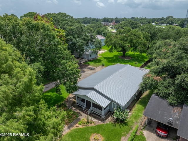 view of subject property