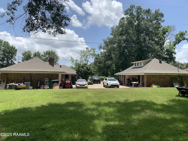1921 E Willow St, Lafayette, LA 70501 - view of grassy yard