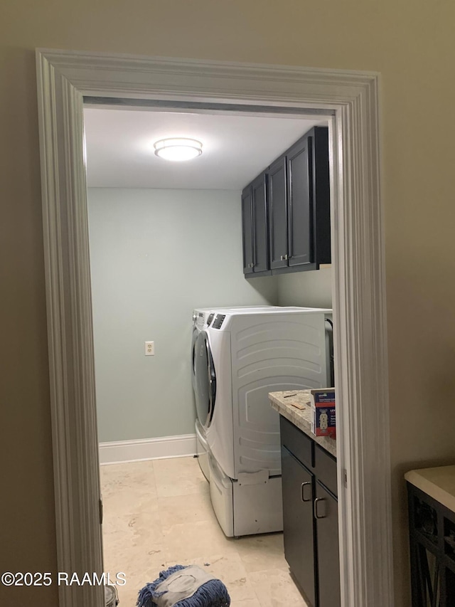 1921 E Willow St, Lafayette, LA 70501 - laundry room featuring washer and clothes dryer and cabinet space