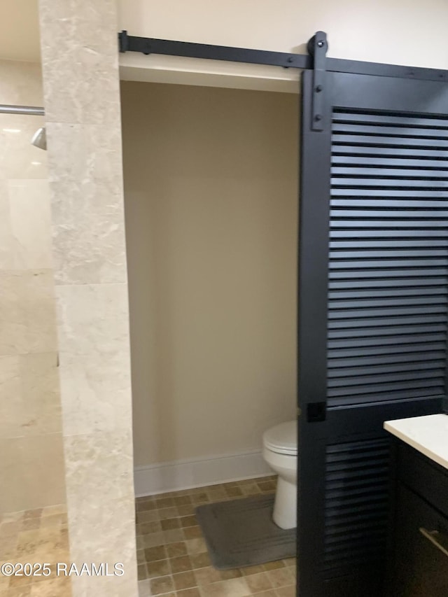 1921 E Willow St, Lafayette, LA 70501 - bathroom featuring vanity, tile patterned flooring, and a shower