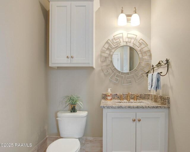 121 Snapping Ln, Broussard, LA 70518 - half bathroom with toilet and vanity