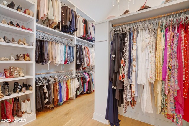 121 Snapping Ln, Broussard, LA 70518 - walk in closet featuring wood finished floors