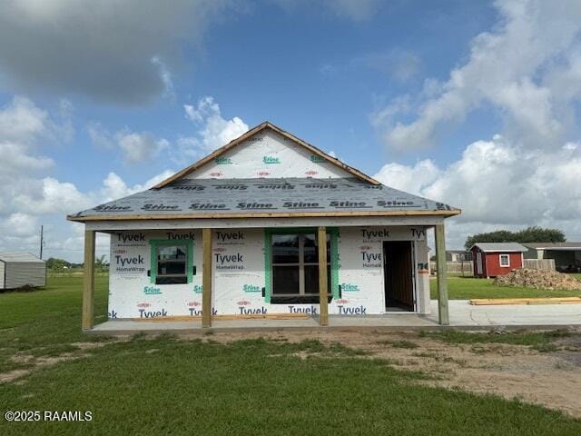 9916 Lou Ella Rd, Kaplan, LA 70548 - property in mid-construction with a front yard