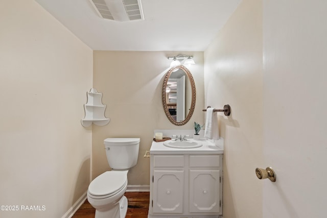 110 Shipley Dr, Lafayette, LA 70508 - bathroom featuring vanity and wood finished floors