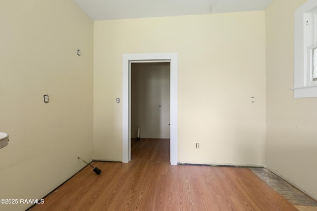 617 E Vermillion St, Lafayette, LA 70501 - empty room with light wood-style floors