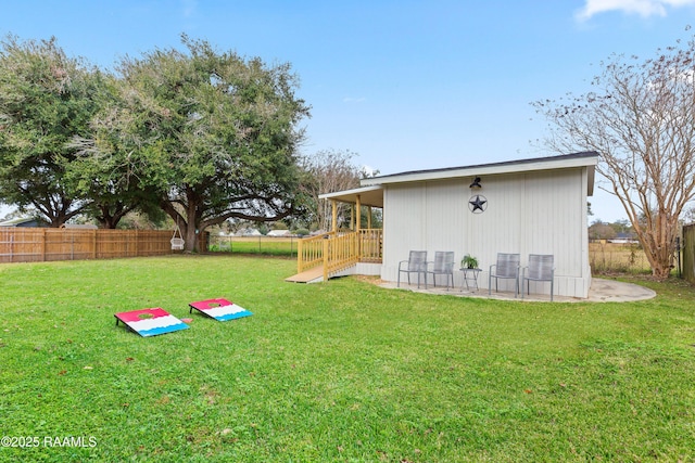 809 Dartez Dr, New Iberia, LA 70563 - view of fenced backyard