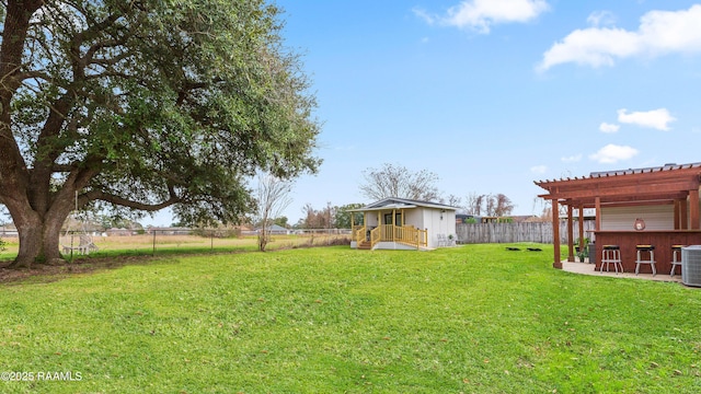 809 Dartez Dr, New Iberia, LA 70563 - view of fenced backyard