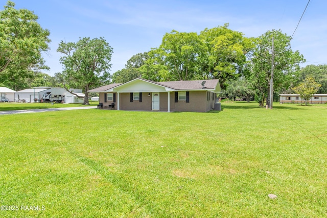 1329-B Grand Anse Hwy, Breaux Bridge, LA 70517 - view of front of home featuring a front yard and driveway