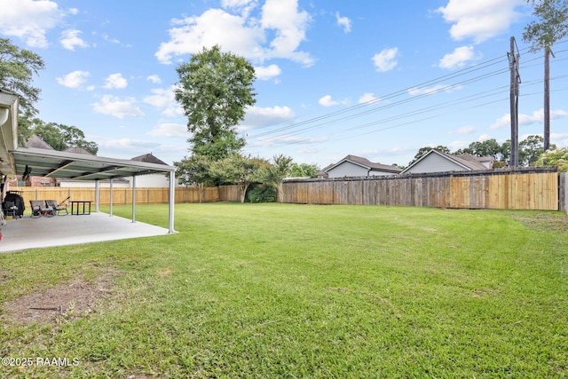 921 Bellevue Plantation Rd, Lafayette, LA 70503 - fenced backyard featuring a patio area