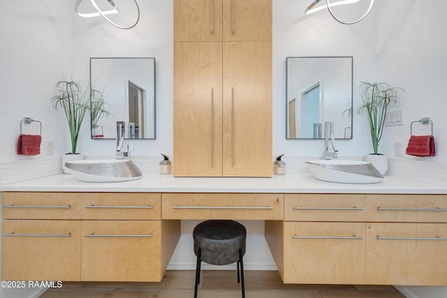 3703 Daspit Rd, New Iberia, LA 70563 - full bathroom featuring double vanity