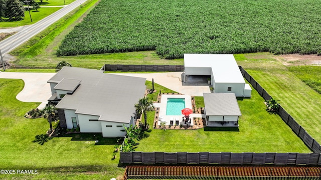3703 Daspit Rd, New Iberia, LA 70563 - view of subject property featuring a pool area