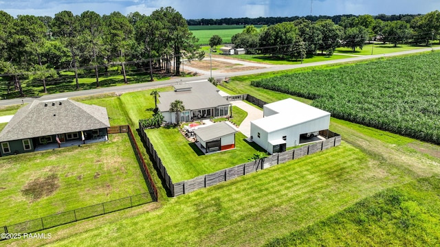 3703 Daspit Rd, New Iberia, LA 70563 - aerial view of sparsely populated area