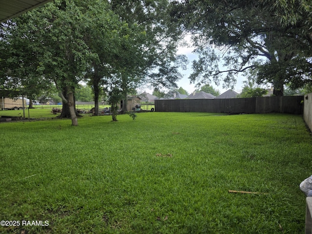 119 Romero St, Youngsville, LA 70592 - view of fenced backyard
