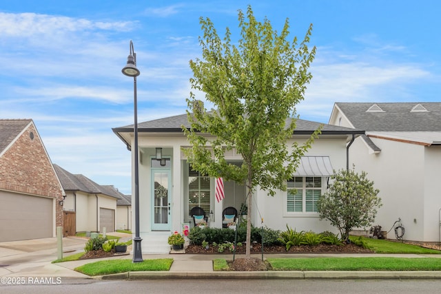 403 Catalina Ln, Youngsville, LA 70592 - view of front of home with stucco siding