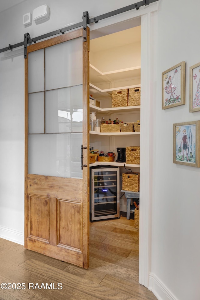 403 Catalina Ln, Youngsville, LA 70592 - pantry featuring wine cooler